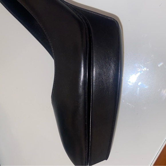 Saint Laurent platform leather pumps - Picture 7 of 8